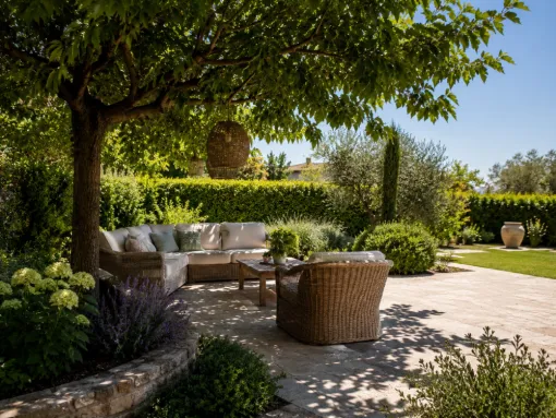 Avec cette chaleur, profitez d'un jardin plus agréable grâce à des aménagements adaptés. Contactez AJ MULTI.SERVICES !, Royan, AJ MULTISERVICES