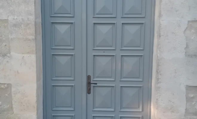 Rénovation porte d'entrée 